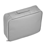 Document Bag Fireproof Waterproof Portable Large Size Multi Layer File Organizer for Home and TravelSilver