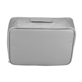 Document Bag Fireproof Waterproof Portable Large Size Multi Layer File Organizer for Home and TravelSilver