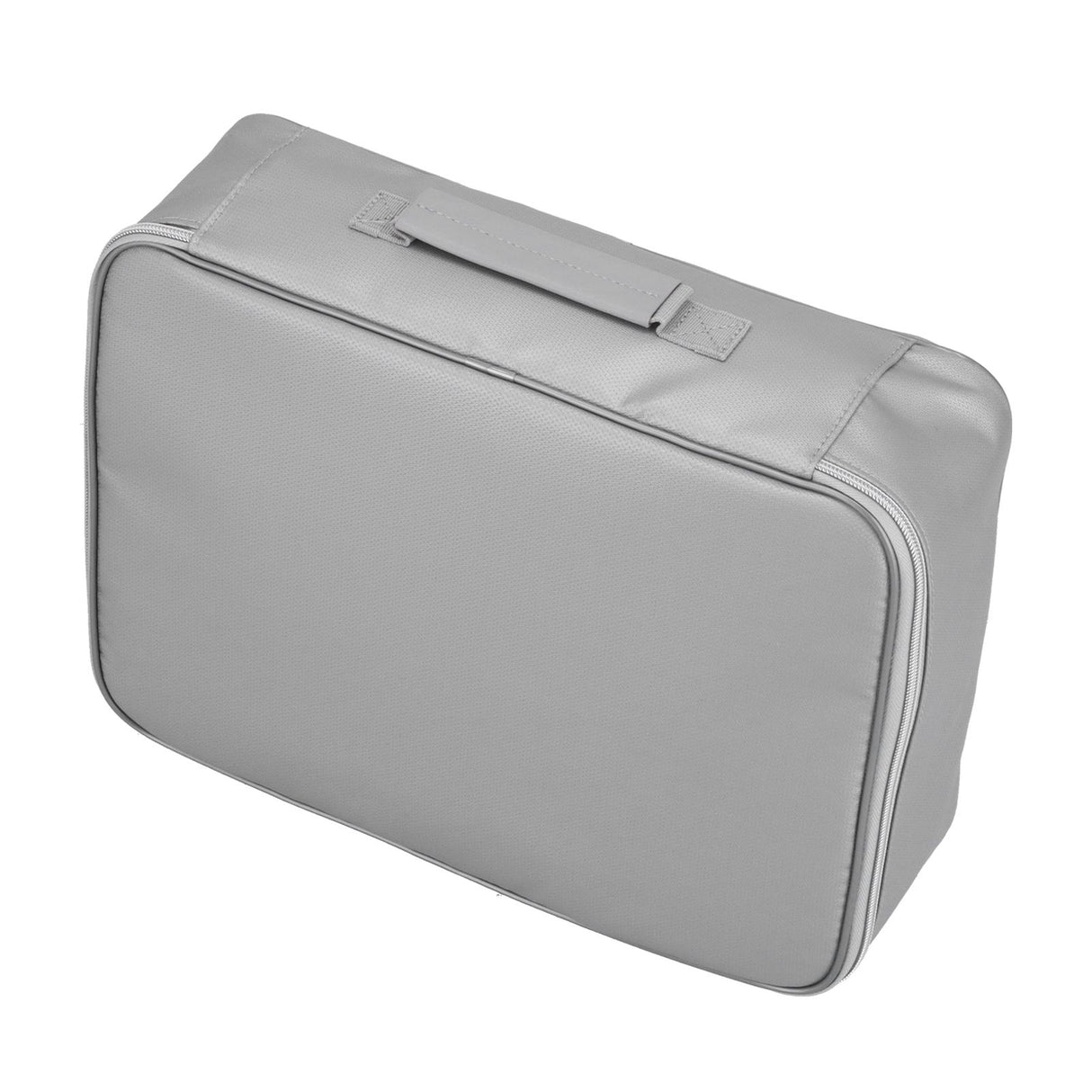 Document Bag Fireproof Waterproof Portable Large Size Multi Layer File Organizer for Home and TravelSilver