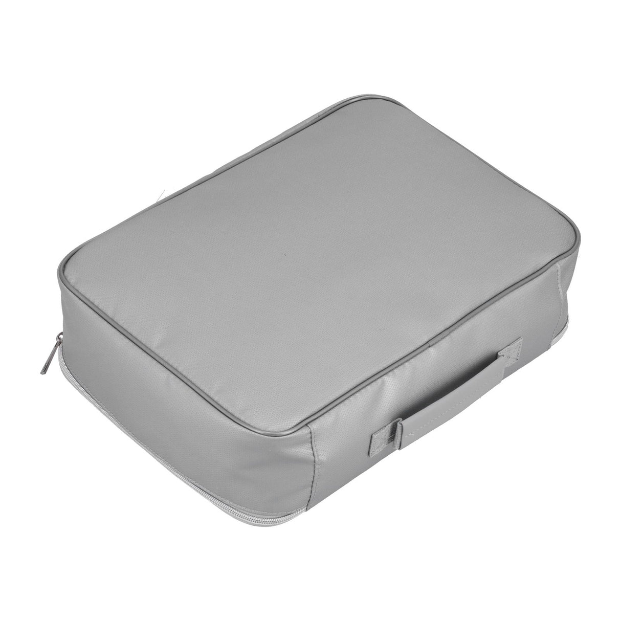 Document Bag Fireproof Waterproof Portable Large Size Multi Layer File Organizer for Home and TravelSilver