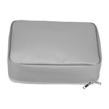 Document Bag Fireproof Waterproof Portable Large Size Multi Layer File Organizer for Home and TravelSilver