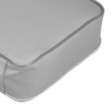 Document Bag Fireproof Waterproof Portable Large Size Multi Layer File Organizer for Home and TravelSilver