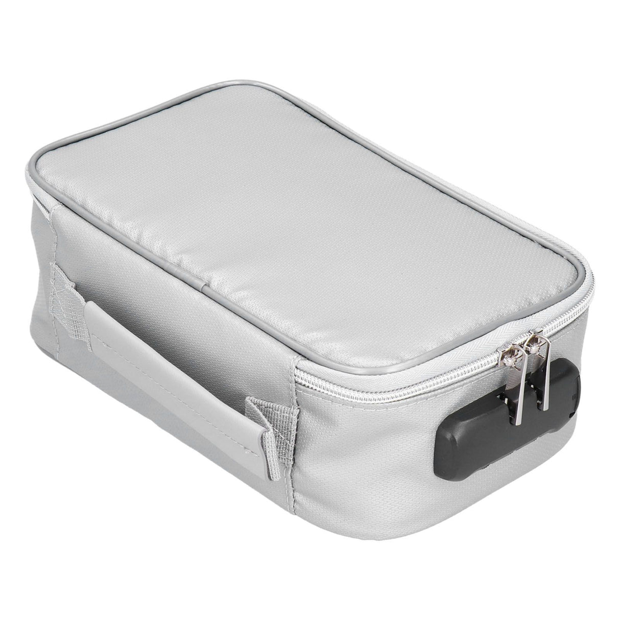 Fireproof Document Bag with Lock Portable Small Fireproof Document Bag for Home Office TravelSilver