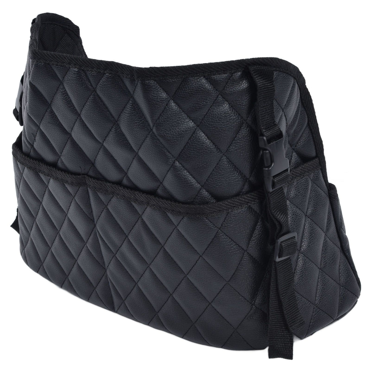 Rhombus Hanging Car Net Pocket Large Capacity Car Storage Bag Seat Bag Net Bag for Home Car