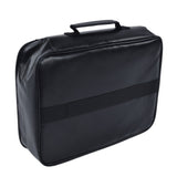 Fireproof Document Bag Pouch Portable File Safe Organizer Large Capacity Storage Box Case with LockBlack