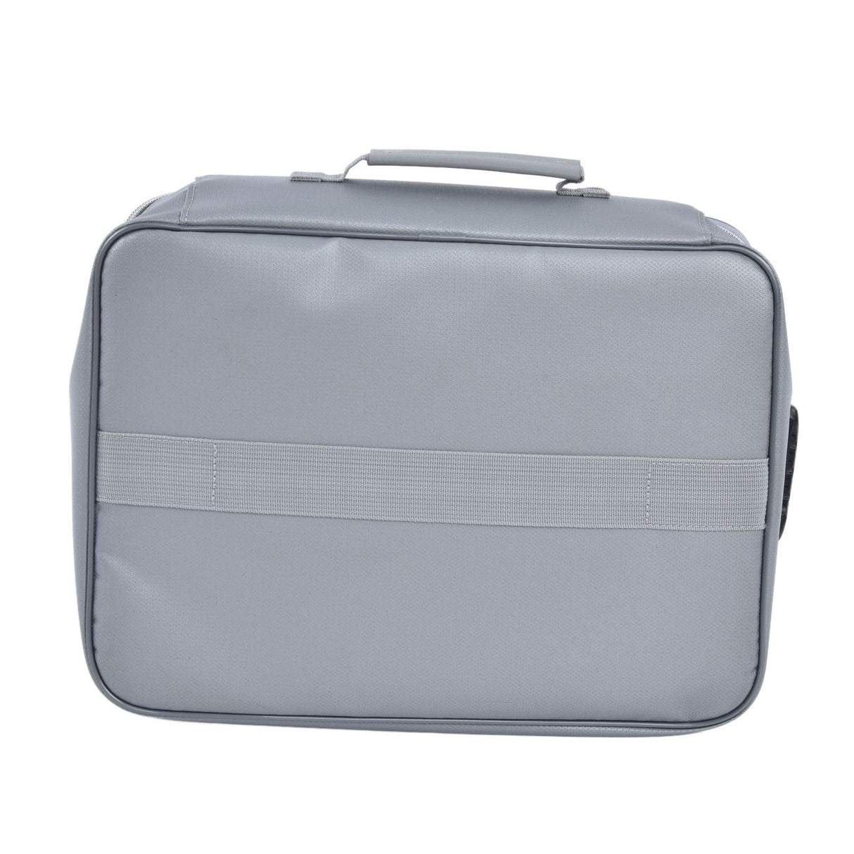 Fireproof Document Bag Pouch Portable File Safe Organizer Large Capacity Storage Box Case with LockSilver
