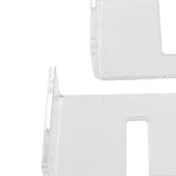 Wall Mount Sliding Plate Bracket Acrylic Durable Skateboard Wall Hanger for Home - Extra Image