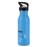 Stainless Steel Sport Water Bottle 500ml Cute Vacuum Insulated Water Bottle with Sucking Mouth for Outdoor SportsBlue Elephant