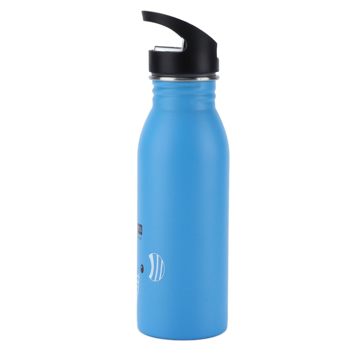 Stainless Steel Sport Water Bottle 500ml Cute Vacuum Insulated Water Bottle with Sucking Mouth for Outdoor SportsBlue Elephant