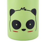 Stainless Steel Sport Water Bottle 500ml Cute Vacuum Insulated Water Bottle with Sucking Mouth for Outdoor SportsGreen Panda