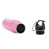 K601 Cute Cartoon Water Bottle Insulated Vacumm Stainless Steel Sport Water Bottle for KidPink Rabbit - Extra Image