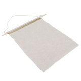 Pockets Cotton Linen Wall Hanging Earrings Storage Bags Multifunctional Home Decor Hanging BagS