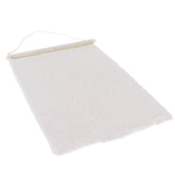 Pockets Cotton Linen Wall Hanging Earrings Storage Bags Multifunctional Home Decor Hanging BagL - Side View