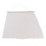 Pockets Cotton Linen Wall Hanging Earrings Storage Bags Multifunctional Home Decor Hanging BagL - Close-Up Angle