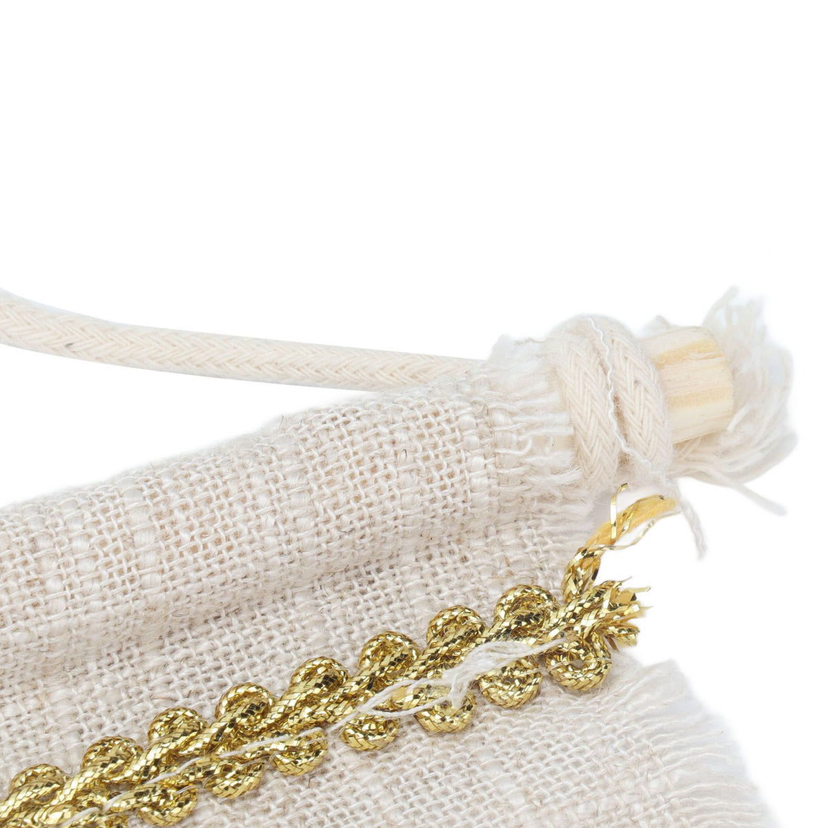 Pockets Cotton Linen Wall Hanging Earrings Storage Bags Multifunctional Home Decor Hanging BagL