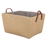 Large Collapsible Storage Basket Foldable Storage Bin for Toys Books Bedroom ClosetPale Yellow
