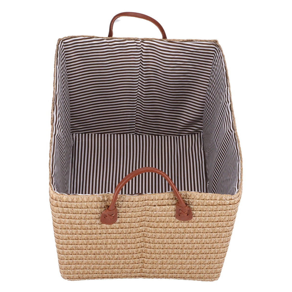 Large Collapsible Storage Basket Foldable Storage Bin for Toys Books Bedroom ClosetPale Yellow