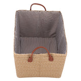 Large Collapsible Storage Basket Foldable Storage Bin for Toys Books Bedroom ClosetPale Yellow
