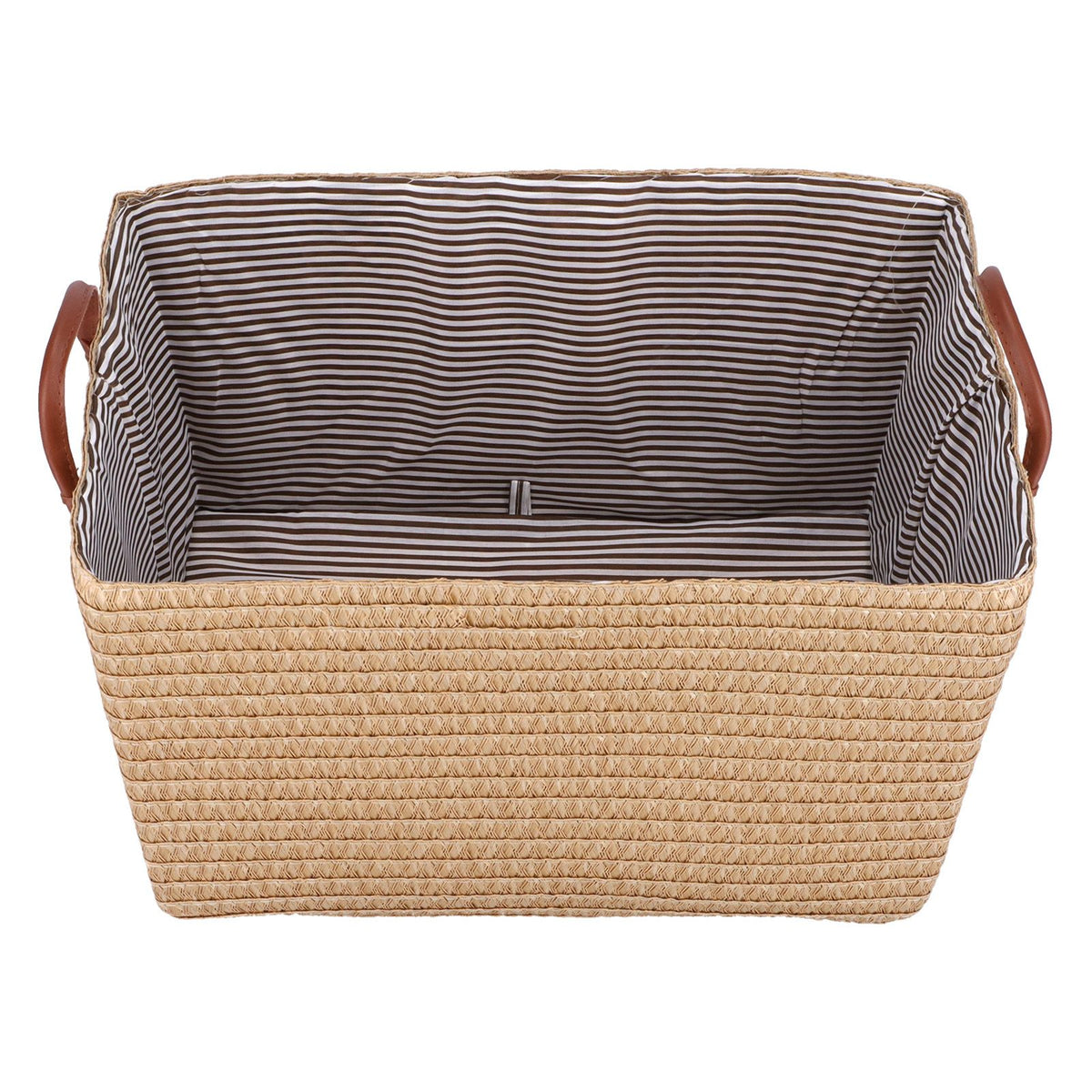 Large Collapsible Storage Basket Foldable Storage Bin for Toys Books Bedroom ClosetPale Yellow