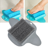 Lazy Foot Scrubbing Brush Hanging Foot Grinder Foot Massage Brush with Suction Cup