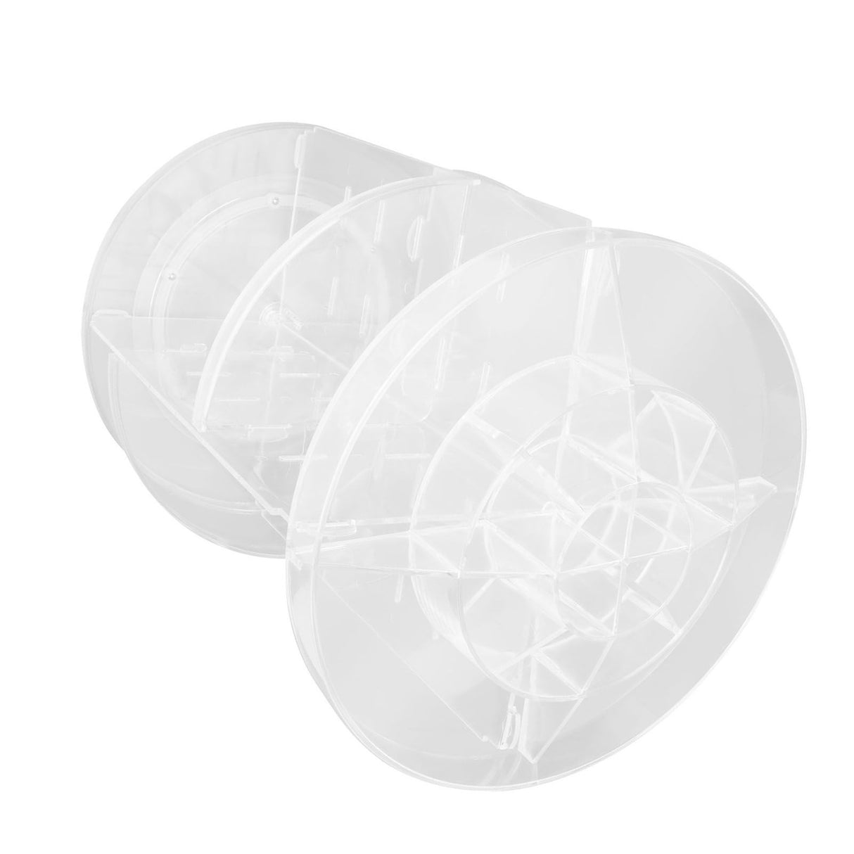 Makeup Organizer 360 Degree Rotation Cosmetic Storage Box Large Capacity Acrylic Jewelry Storage Rack