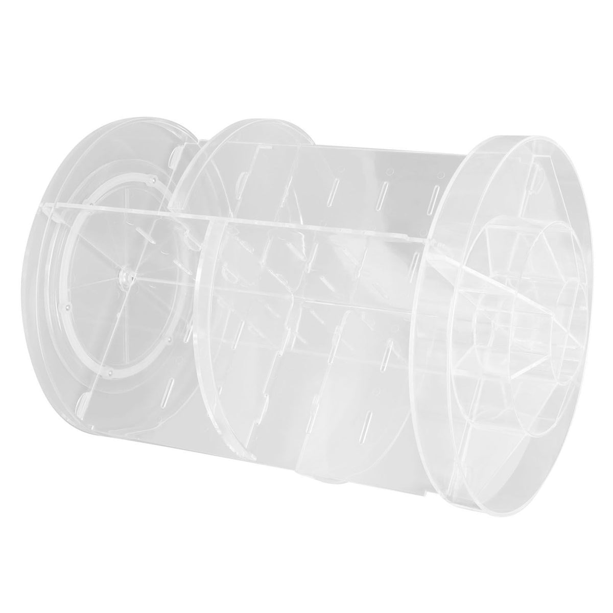 Makeup Organizer 360 Degree Rotation Cosmetic Storage Box Large Capacity Acrylic Jewelry Storage Rack