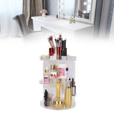 Makeup Organizer 360 Degree Rotation Cosmetic Storage Box Large Capacity Acrylic Jewelry Storage Rack