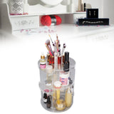 Makeup Organizer 360 Degree Rotation Cosmetic Storage Box Large Capacity Acrylic Jewelry Storage Rack