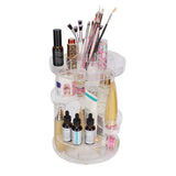 Makeup Organizer 360 Degree Rotation Cosmetic Storage Box Large Capacity Acrylic Jewelry Storage Rack - Extra Image