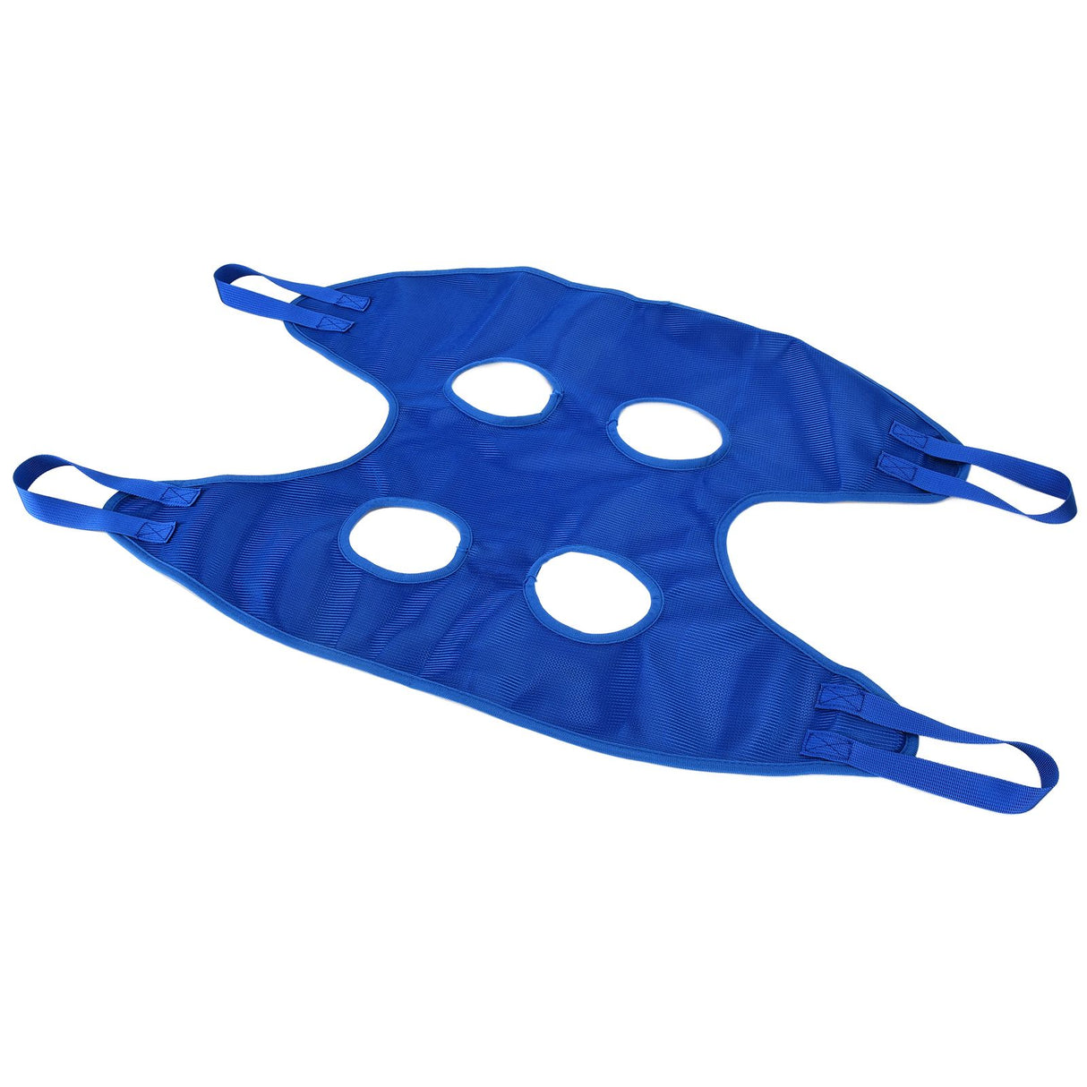 Dog Grooming Sling Multifunctional Pet Grooming Hammock Helper for Bathing Washing Grooming and Trimming NailBlue M