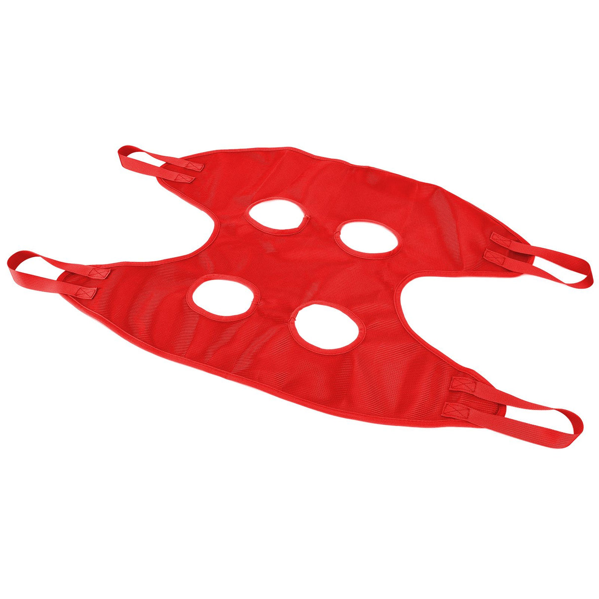 Dog Grooming Sling Multifunctional Pet Grooming Hammock Helper for Bathing Washing Grooming and Trimming NailRed S