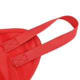 Dog Grooming Sling Multifunctional Pet Grooming Hammock Helper for Bathing Washing Grooming and Trimming NailRed S - Extra Image
