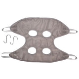 Dog Grooming Sling Multifunctional Pet Grooming Hammock Helper for Bathing Washing Grooming and Trimming NailGrey S