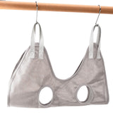 Dog Grooming Sling Multifunctional Pet Grooming Hammock Helper for Bathing Washing Grooming and Trimming NailGrey S - Extra Image