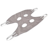 Dog Grooming Sling Multifunctional Pet Grooming Hammock Helper for Bathing Washing Grooming and Trimming NailGrey M - Top-Down View