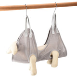 Dog Grooming Sling Multifunctional Pet Grooming Hammock Helper for Bathing Washing Grooming and Trimming NailGrey M - Extra Image
