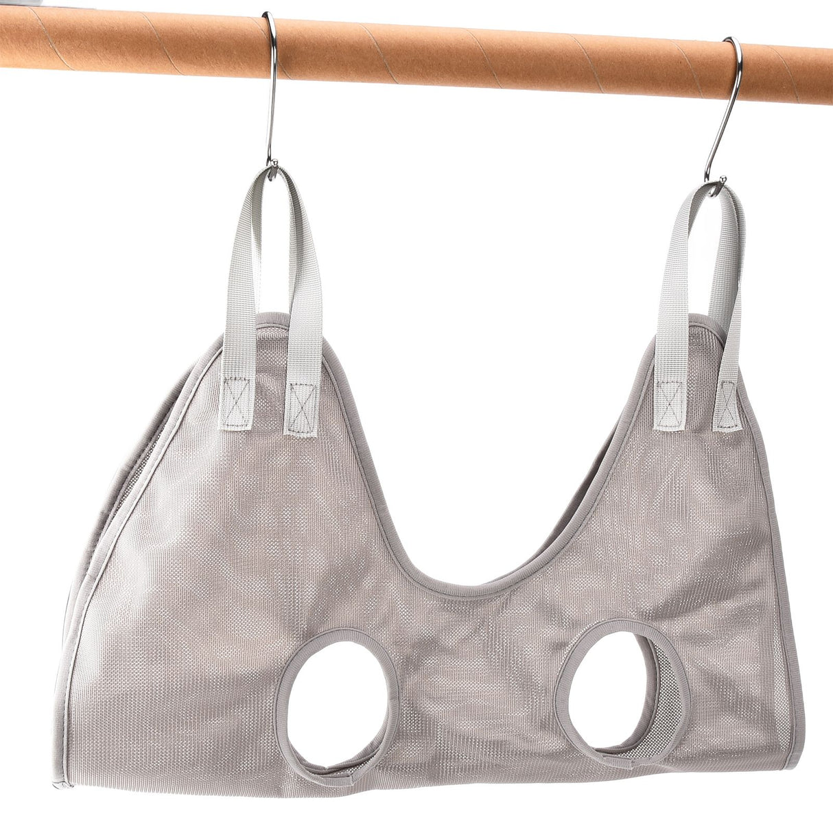 Dog Grooming Sling Multifunctional Pet Grooming Hammock Helper for Bathing Washing Grooming and Trimming NailGrey M