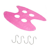 Pet Grooming Sling Dog Grooming Sling Hammock Helper for Bathing Washing Nail ClippingM Rose Red