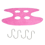 Pet Grooming Sling Dog Grooming Sling Hammock Helper for Bathing Washing Nail ClippingM Rose Red
