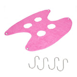 Pet Grooming Sling Dog Grooming Sling Hammock Helper for Bathing Washing Nail ClippingM Rose Red