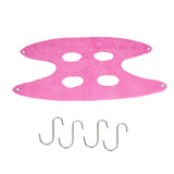 Pet Grooming Sling Dog Grooming Sling Hammock Helper for Bathing Washing Nail ClippingM Rose Red