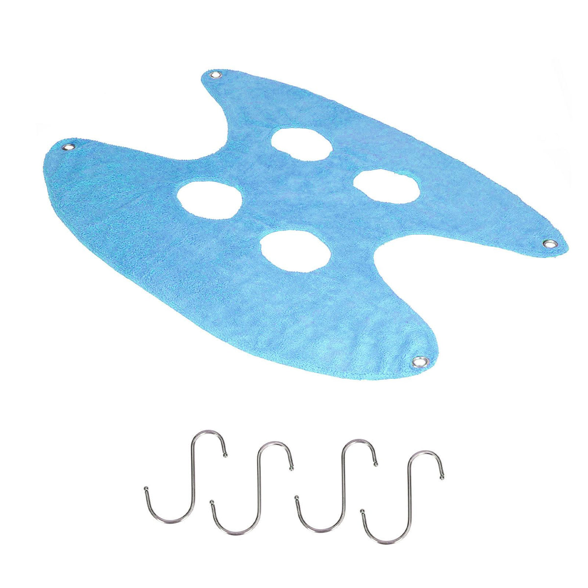Pet Grooming Sling Dog Grooming Sling Hammock Helper for Bathing Washing Nail ClippingM Blue
