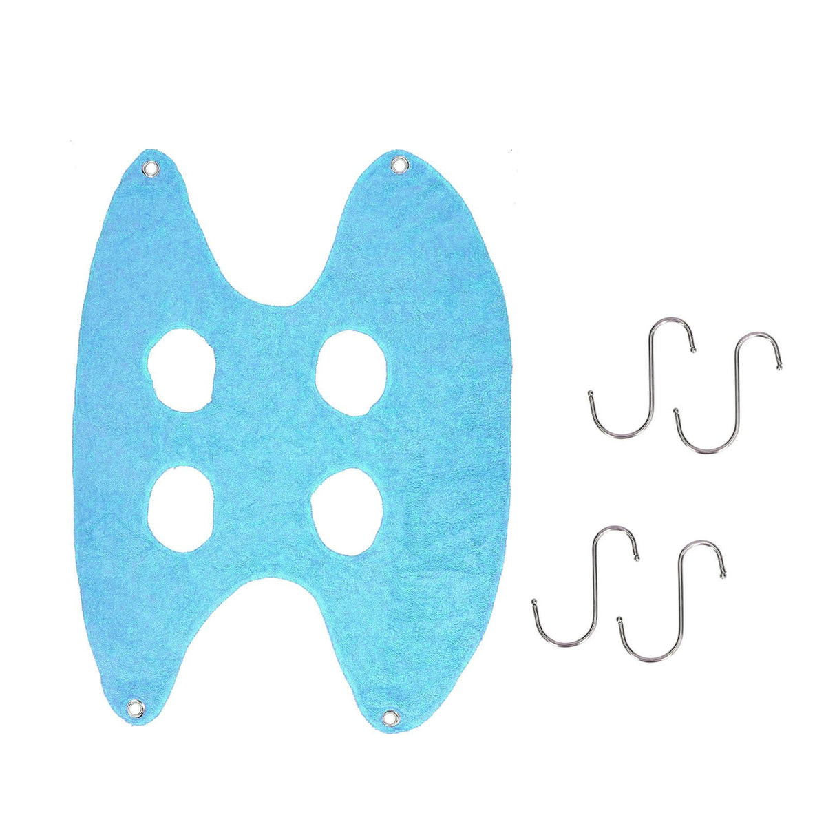 Pet Grooming Sling Dog Grooming Sling Hammock Helper for Bathing Washing Nail ClippingM Blue