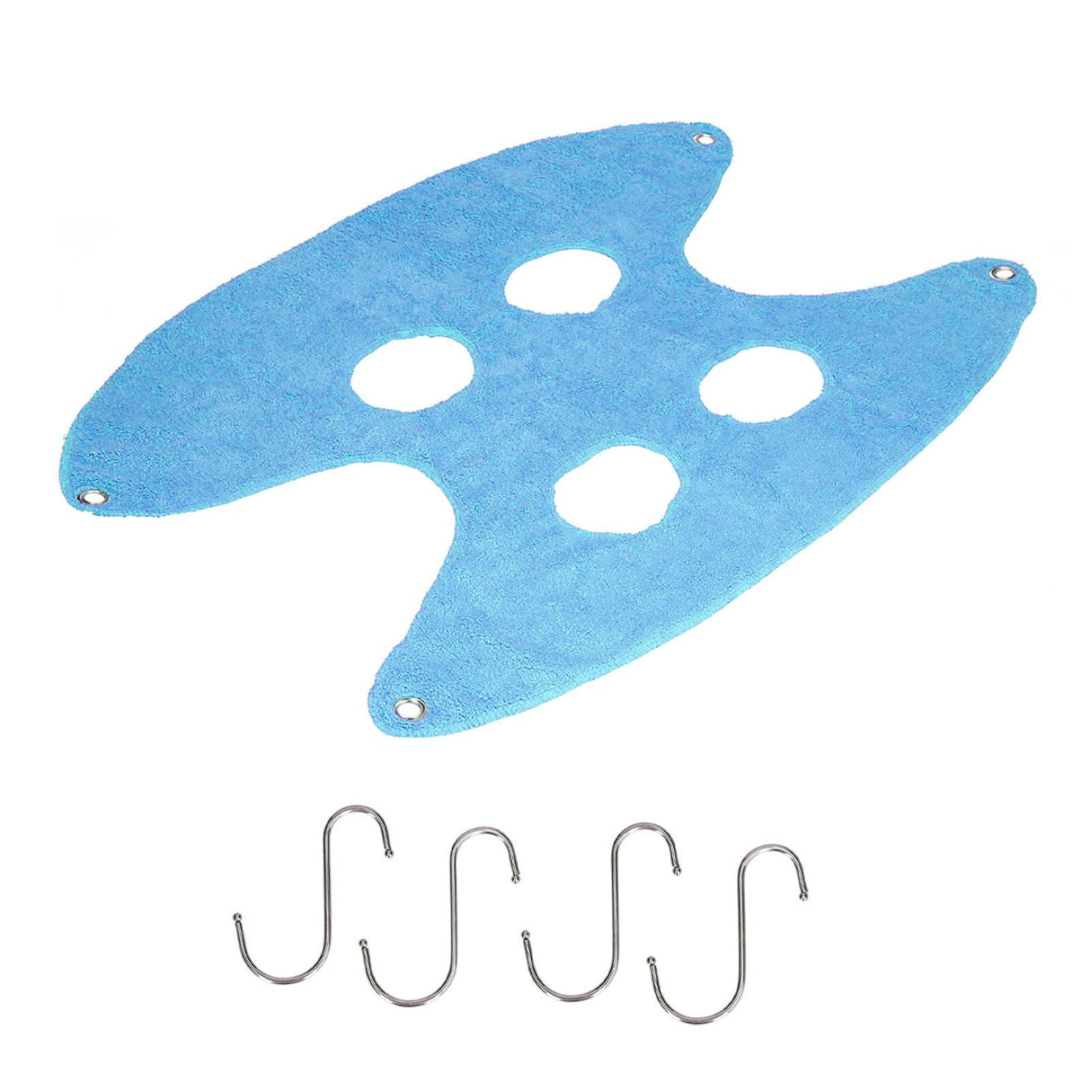 Pet Grooming Sling Dog Grooming Sling Hammock Helper for Bathing Washing Nail ClippingL Blue