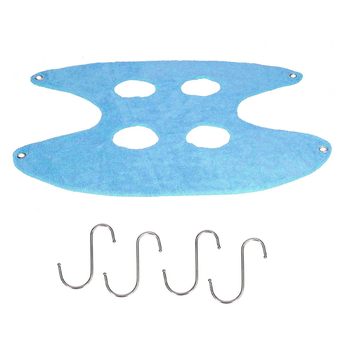 Pet Grooming Sling Dog Grooming Sling Hammock Helper for Bathing Washing Nail ClippingL Blue
