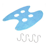 Pet Grooming Sling Dog Grooming Sling Hammock Helper for Bathing Washing Nail ClippingL Blue