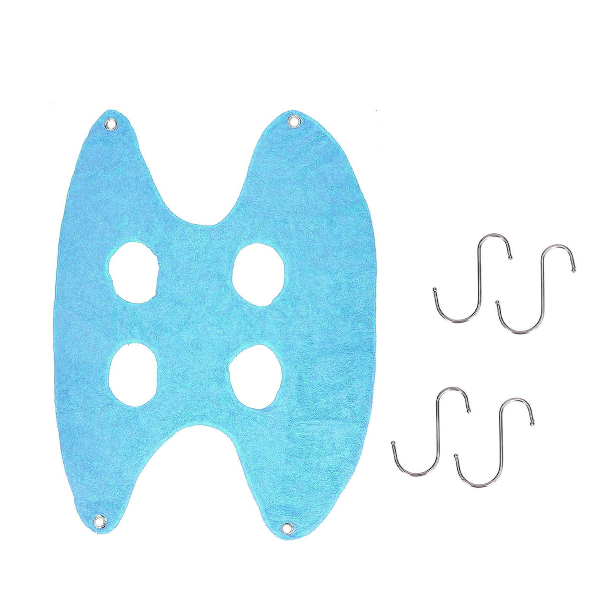 Pet Grooming Sling Dog Grooming Sling Hammock Helper for Bathing Washing Nail ClippingL Blue