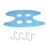 Pet Grooming Sling Dog Grooming Sling Hammock Helper for Bathing Washing Nail ClippingL Blue