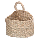 Hanging Basket Seagrass Woven Wall Hanging Storage Basket Organizer for Home Garden Decoration