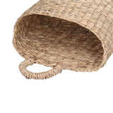 Hanging Basket Seagrass Woven Wall Hanging Storage Basket Organizer for Home Garden Decoration - Extra Image